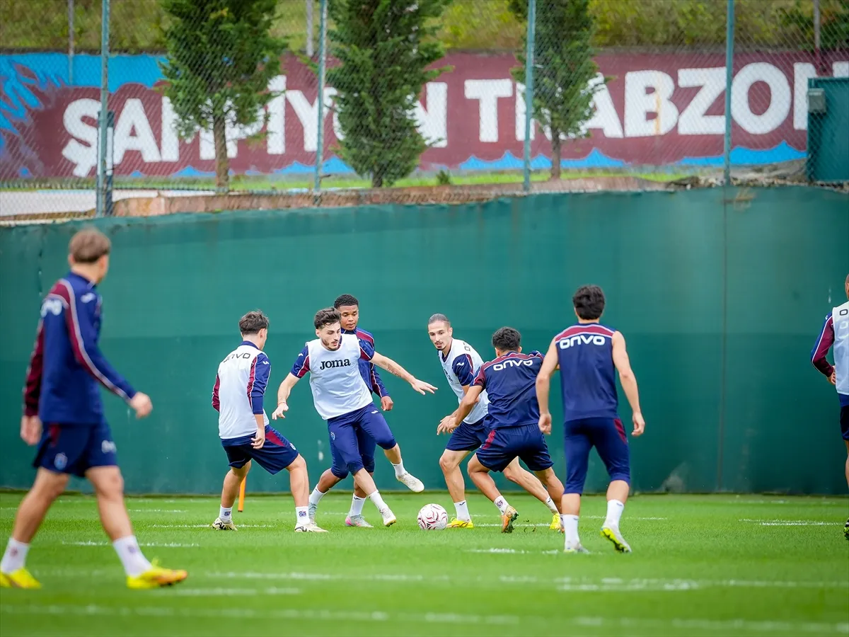 Trabzonspor, Samsunspor maçı hazırlıklarına devam etti Trabzonspor, Samsunspor maçı hazırlıklarına devam etti