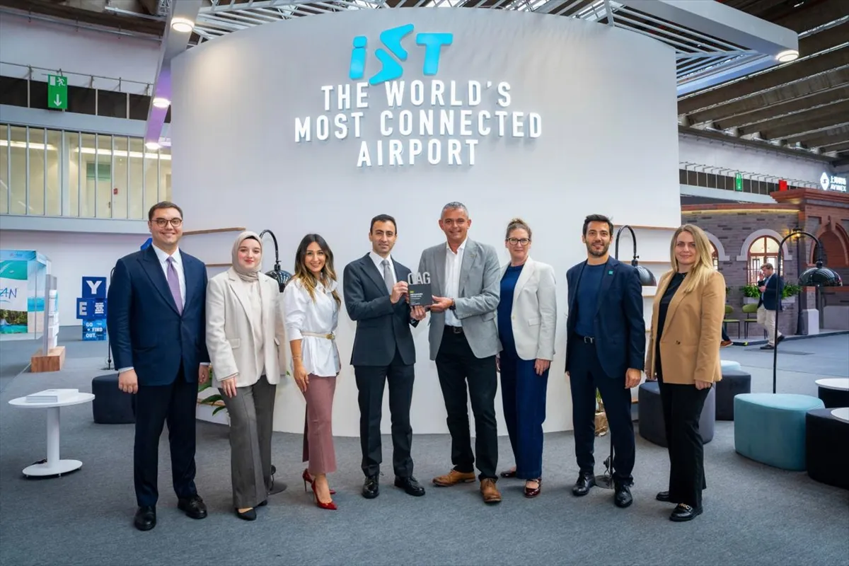 İstanbul Havalimanı’na dünyanın en bağlantılı havalimanı ödülü İstanbul Havalimanı’na dünyanın en bağlantılı havalimanı ödülü