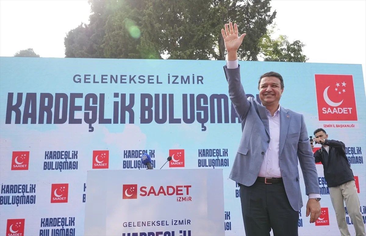 Saadet Partisi Genel Başkanı Arıkan, İzmir’de konuştu Saadet Partisi Genel Başkanı Arıkan, İzmir’de konuştu