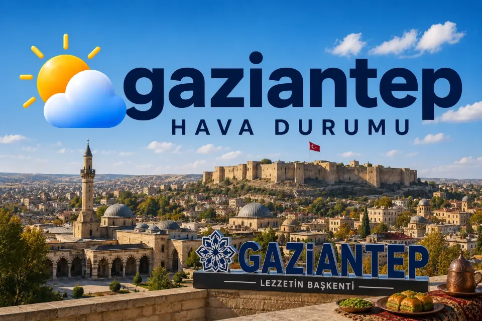Gaziantep hava tahmini: 25/16 derece bekleniyor - 29.09.2026 Gaziantep hava tahmini: 25/16 derece bekleniyor - 29.09.2026