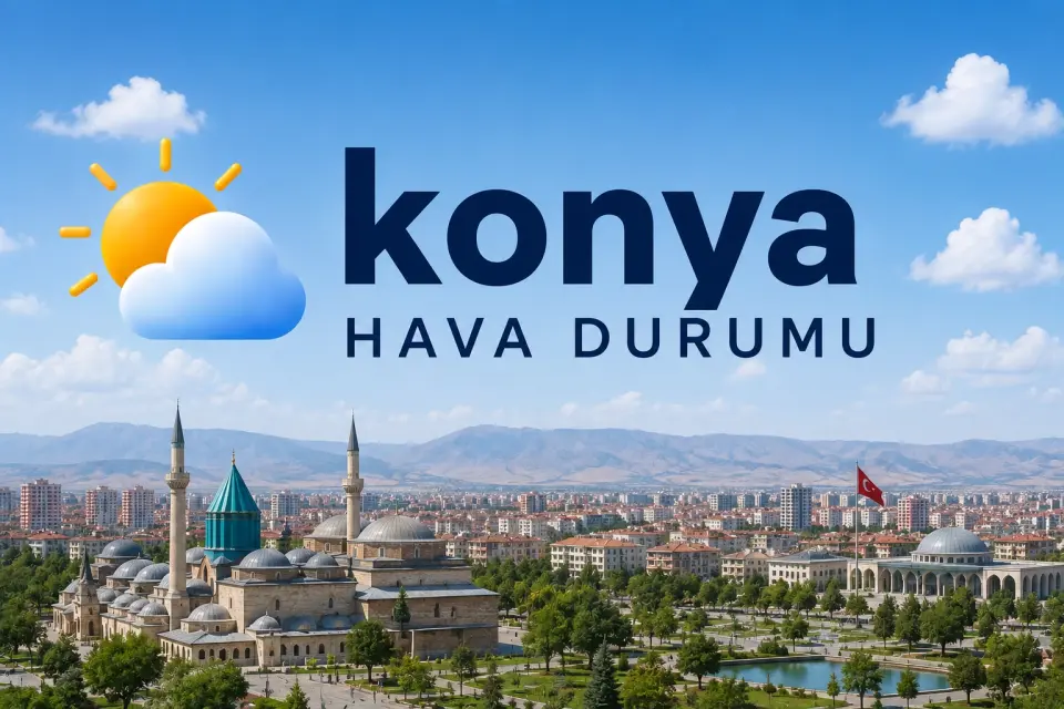 Konya için sağanak yağış uyarısı - 12.10.2026 Konya için sağanak yağış uyarısı - 12.10.2026